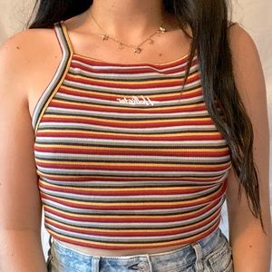 🌈Rainbow Striped Tank Top🌈